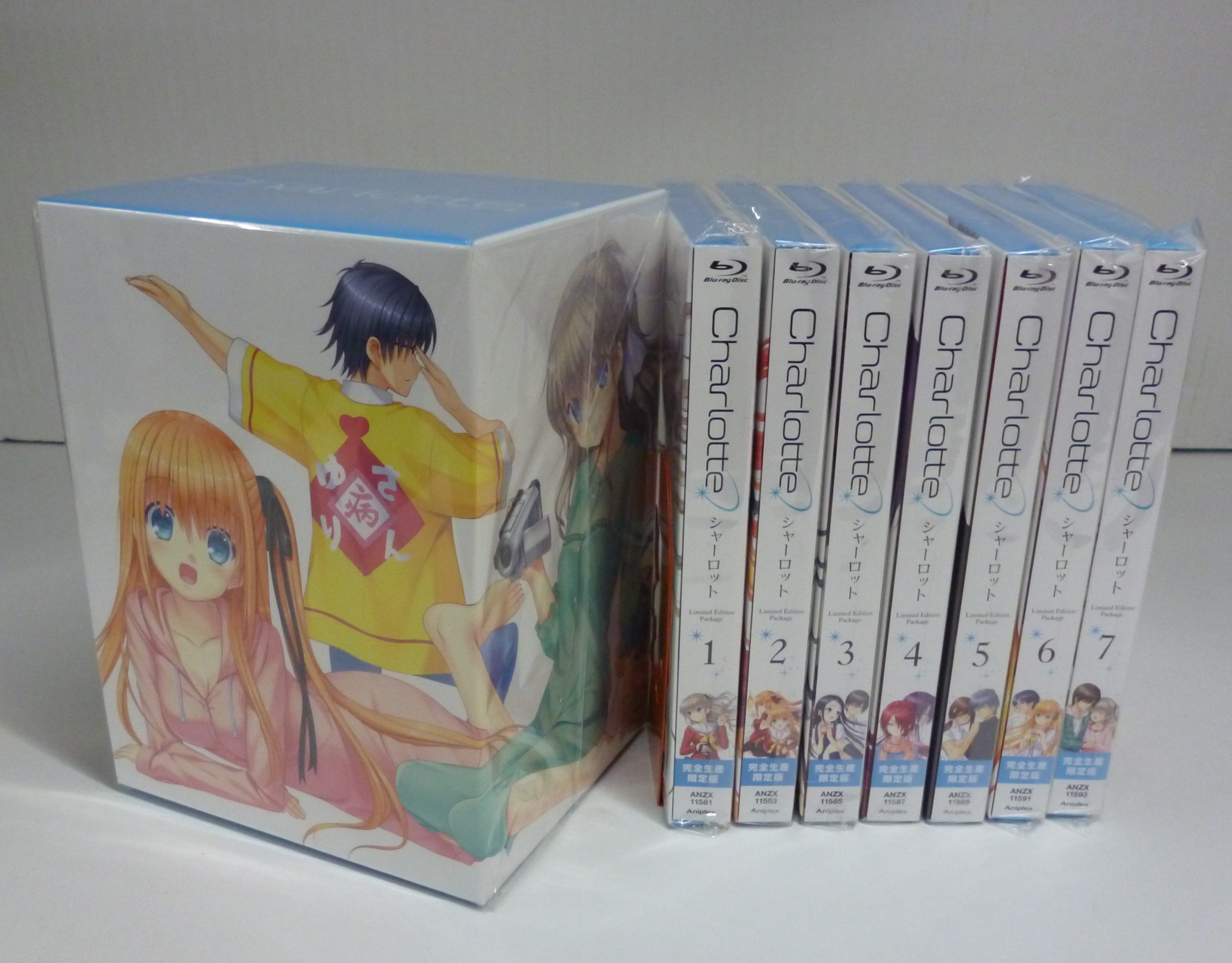 Charlotte　DVD全巻セット　収納ボックス付き