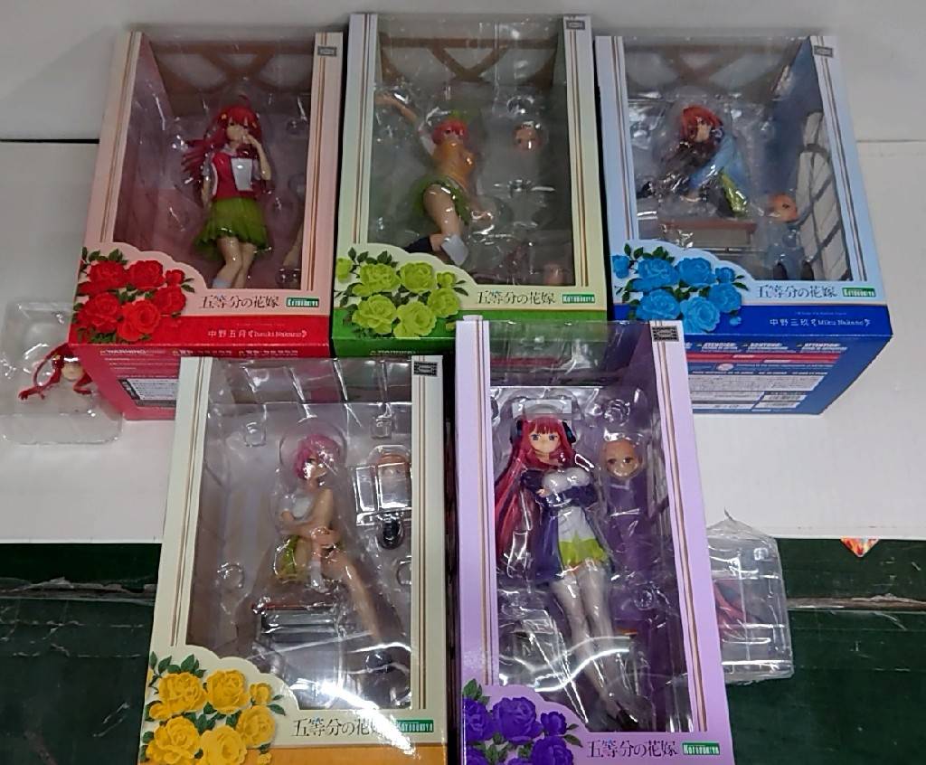 □おもちゃ入荷情報です！◇コトブキヤ 五等分の花嫁フィギュア5種特典