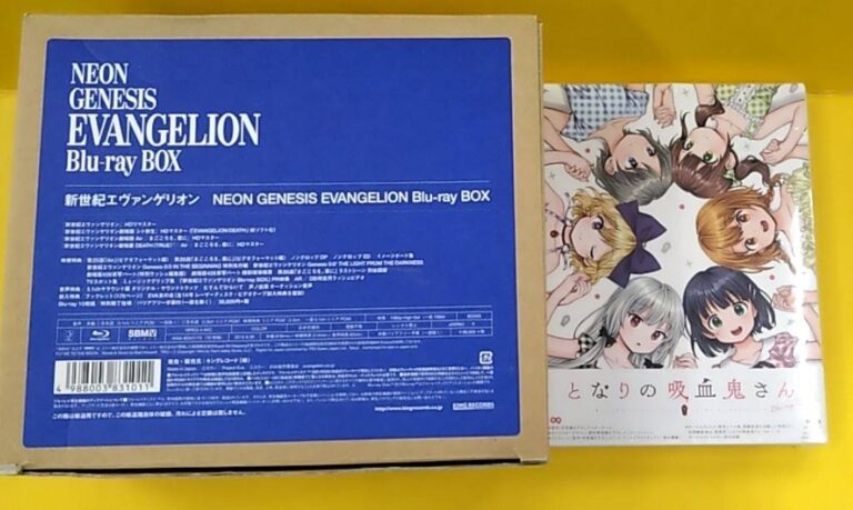 新世紀エヴァンゲリオン Blu-ray BOX 限定版 (輸送箱なし) 2015年発売の「新世紀エヴァンゲリオン BD-BOX」輸送箱シールに