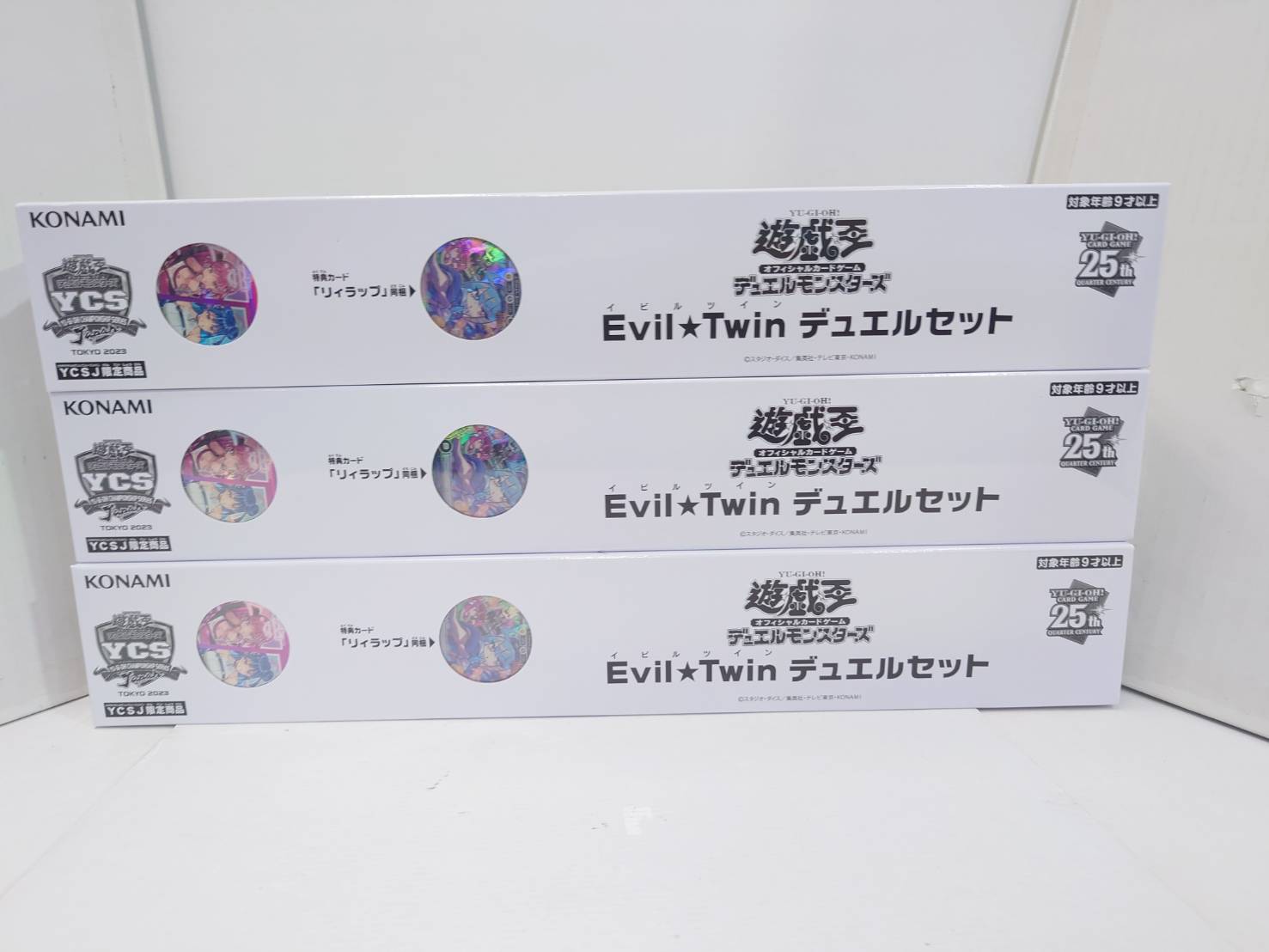 □遊戯王 Evil☆Twinデュエルセット未開封入荷しました 